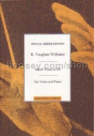 ralph vaughan williams silent noon in eb silent noon ralph vaughan williams sheet music