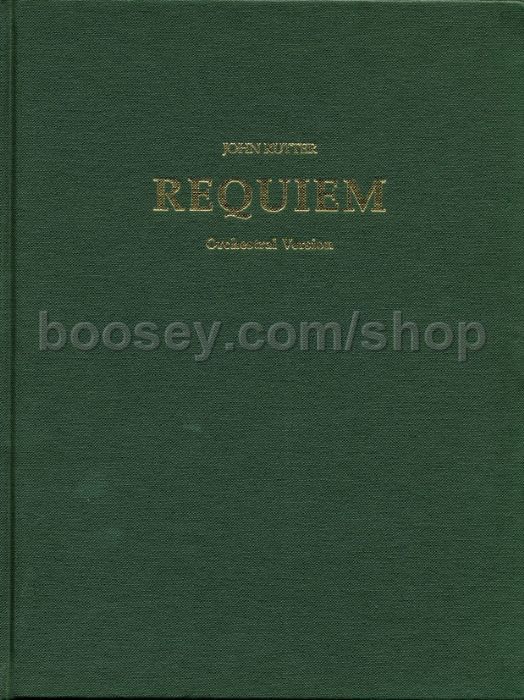 john rutter requiem orchestral version full score john rutter requiem sheet music