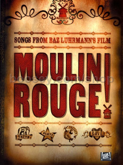 Moulin rouge, Rouge film, Soundtrack