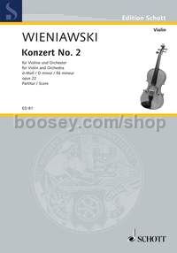 wieniawski henryk violin concerto no 2 in d minor op 22 wieniawski violin concerto 2 sheet music