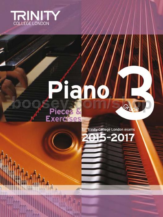 Piano Exam Pieces & Exercises 20152017, Grade 3 Trinity College London