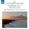 Maxwell Davies, Peter: Symphony no.1 (Naxos Audio CD)