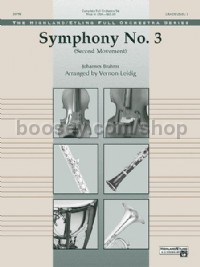 Symphony No. 3 (2nd Movement) (Conductor Score & Parts)