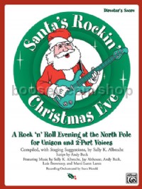 Santa's Rockin' Christmas Eve (Unison/2-Part)