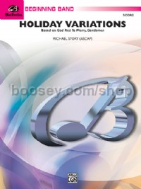 Holiday Variations (Based on "God Rest Ye Merry, Gentlemen") (Conductor Score)