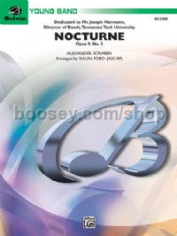Nocturne (Opus 9, No. 2) (Concert Band Conductor Score & Parts)