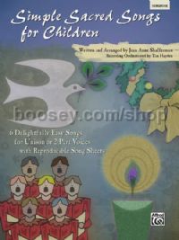 Simple Sacred Songs For Children (Unison/2-part Voices)