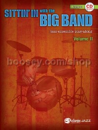 Sittin' In With The Big Band Vol. 2 Drums (Book & CD)