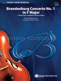 Brandenburg Concerto No. 1 in F Major (String Orchestra Conductor Score)
