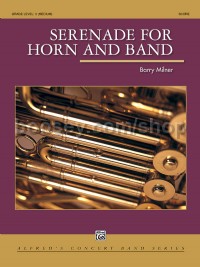Serenade for Horn and Band (Concert Band Conductor Score & Parts)