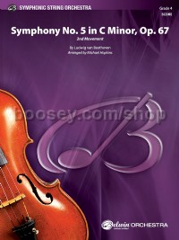 Symphony No. 5 in C Minor, Op. 67 (String Orchestra Conductor Score)