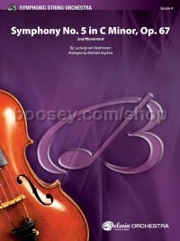 Symphony No. 5 in C Minor, Op. 67 (String Orchestra Score & Parts)