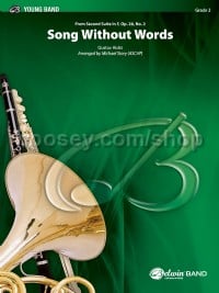 Song Without Words (Concert Band Conductor Score & Parts)