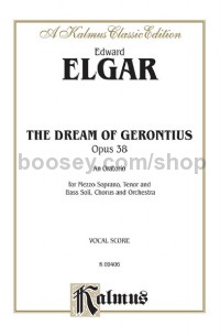 The Dream of Gerontius, An Oratorio (Opus 38) (SATB or SSAATTBB with M,S,T,Bar Soli)