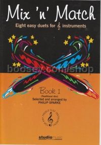 Mix N Match Book 1 Traditional Airs (8 Duets)