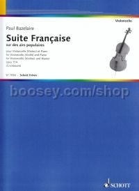 Suite Française, op. 114 - cello & piano