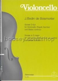 Sonata for Violoncello (Bassoon or Viola da gamba) and Basso Continuo in D Major, Op.50/3