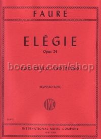 Elegie Op. 24 Vlc / piano