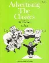 Advertising The Classics Book 1 Clarinet
