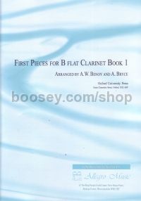 First Pieces For Bb clarinet Book 1 *archive Allegro
