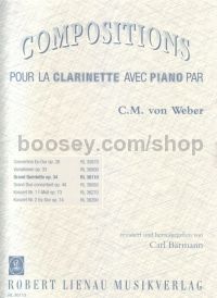 Clarinet Quintet in B-flat major Op.34 (Arr. Clarinet & Piano)