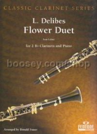 Flower Duet for Bb clarinets & piano