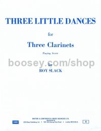 Three Little Dances (playing score)