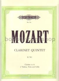 Clarinet Quintet A K. 581. Set Of Parts