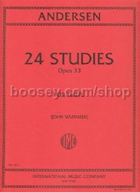 24 Studies Op. 33 flute