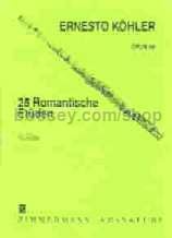 25 Romantic Etudes Op. 66