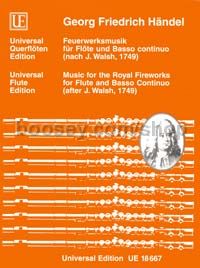 Music for the Royal Fireworks (Flute & Basso Continuo)