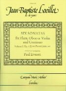 Sonatas (6) vol.1 Op. 5 No.1-3 (Or Ob Or Vl) 
