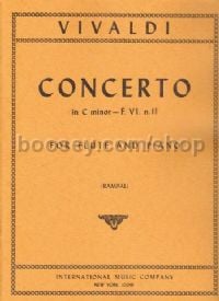 Concerto Cmin Fvi/11 Rv441 Op. 44/19 flute