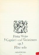 Capricci Und Variationen (5) - solo flute