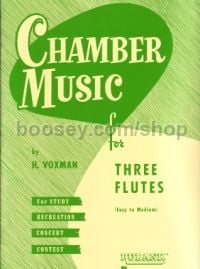 Chamber Music For 3 Flutes