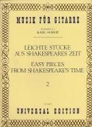 Easy Pieces from Shakespeares Time vol.2 Guitar