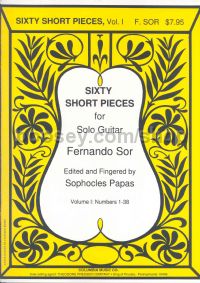 Sor Sixty Short Pieces vol.1 Papas