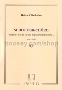 Suite populaire brésilienne, No. 2: Schottisch-Choro - guitar