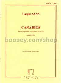 Canarios for Guitar (Santos)