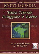 Mel Bay Encyclopedia Bass Chords, arpeggios,Scales