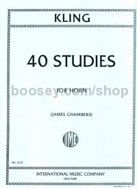 Studies (40) horn (Chambers ed.)