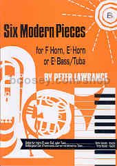Six Modern Pieces for Eb Horn/Eb Bass/Tuba (Treble Clef)