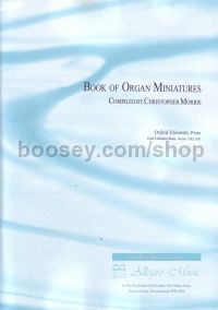 Book Of Organ Minatures 