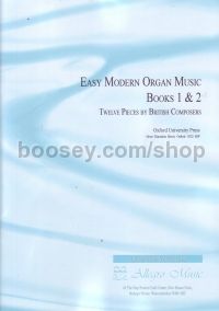 Easy Modern Organ Music Bks 1 & 2 Combined