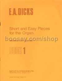 Short & Easy Pieces Book 1 (Organ)