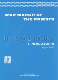 War March Of The Priests organ