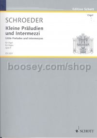 Small Preludes & Intermezzo vol.9 organ