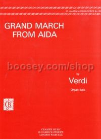 Grand March (from Aida) organ