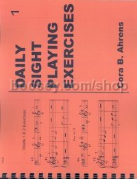 Daily Sight Playing Exercises Bk1 piano
