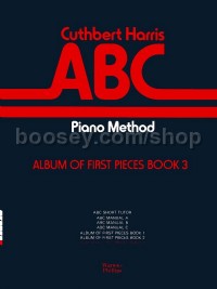 Album Of First Pieces (Book 3 - Harris ABC Piano Method)